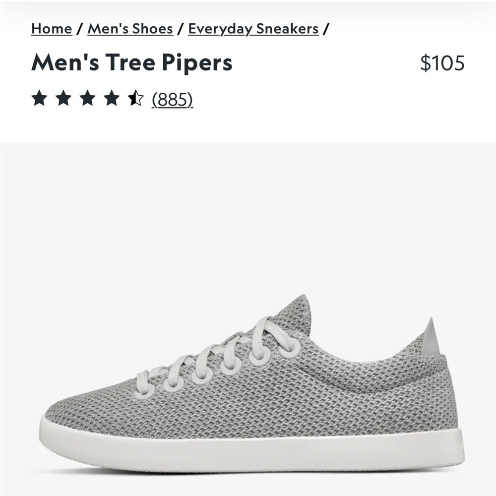 Allbirds Men’s Tree Pipers
